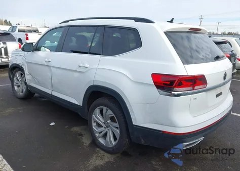 2021 Volkswagen Atlas 2.0T Se W/Technology from USA, damaged, VIN 1V2KP2CA0MC607412